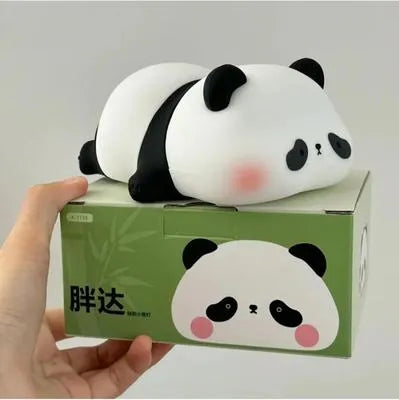 Buy Cute Panda Night Lamp USB Rechargeable in Pakistan | LED Silicone Lamp
