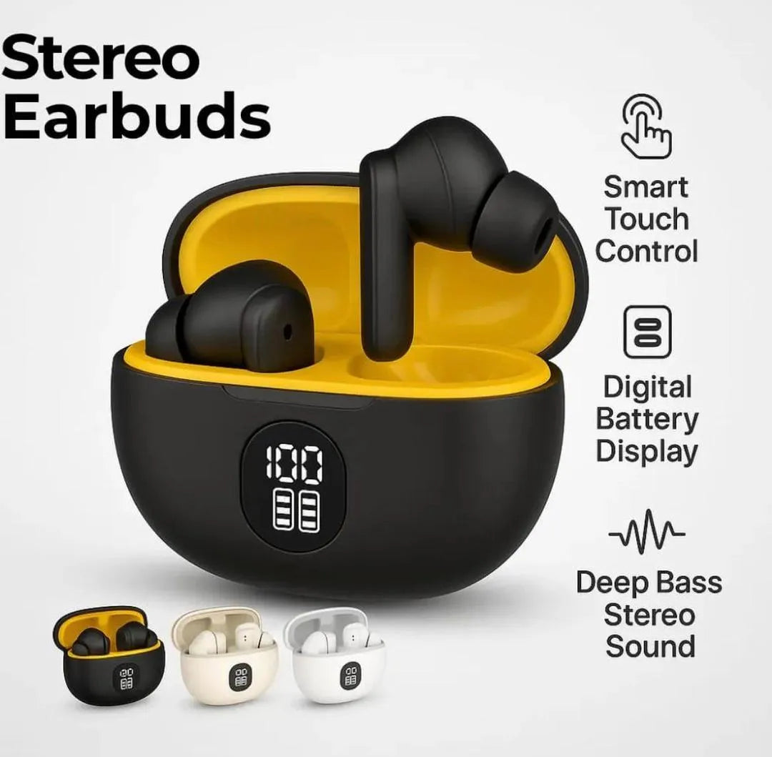 TWS 895B Wireless Bluetooth 5.3 Earbuds – Bass Edition