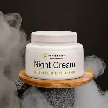 Bright White Night Cream for Glowing Skin – Whitening & Repair Cream for Pakistani Skin - Smart Hud