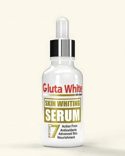 Original Gluta White Skin Whitening Serum 30ml – Brightening & Even Tone Face Serum - Smart Hud