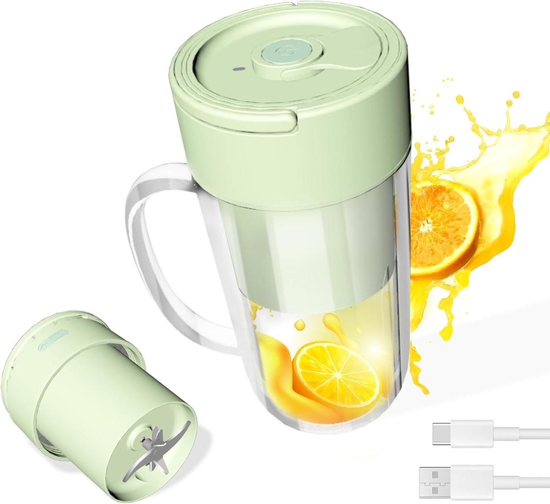 Portable Electric Juice Cup Blender – Rechargeable Travel Juicer Bottle for Office & Home - Smart Hud